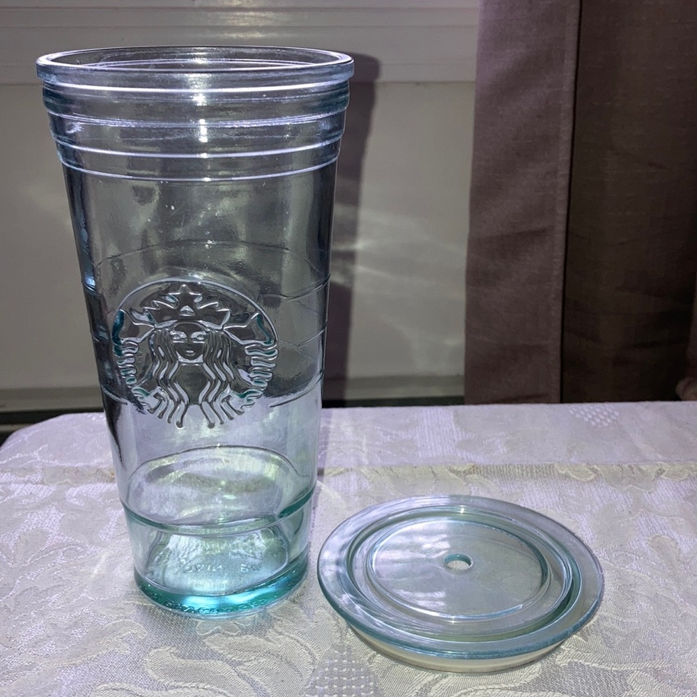 Starbucks Venti 20oz Glass Cold To Go Tumbler